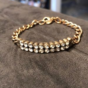 J crew casual-wear sparkly bracelet